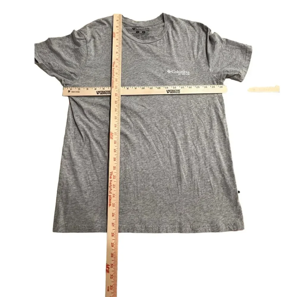 Columbia Sportswear Company PFG Grey‎ Marlin Fishing Boat Graphic T Shirt Men L - Picture 6 of 7